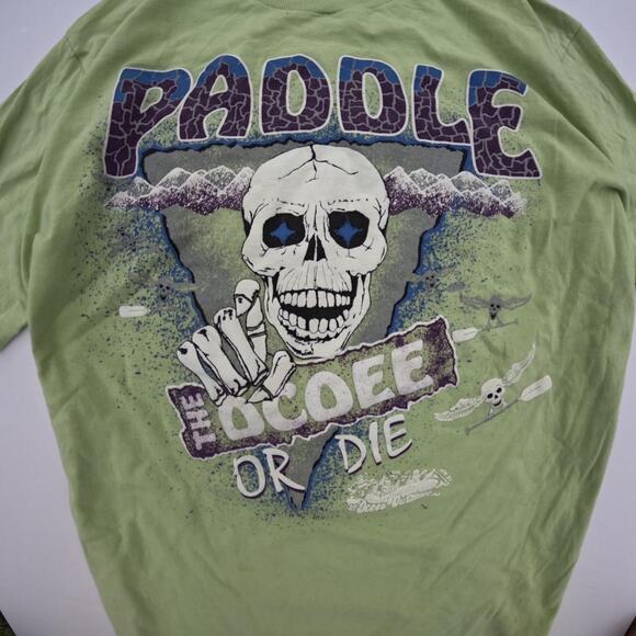 Paddle or die skull tee - Picture 2 of 4